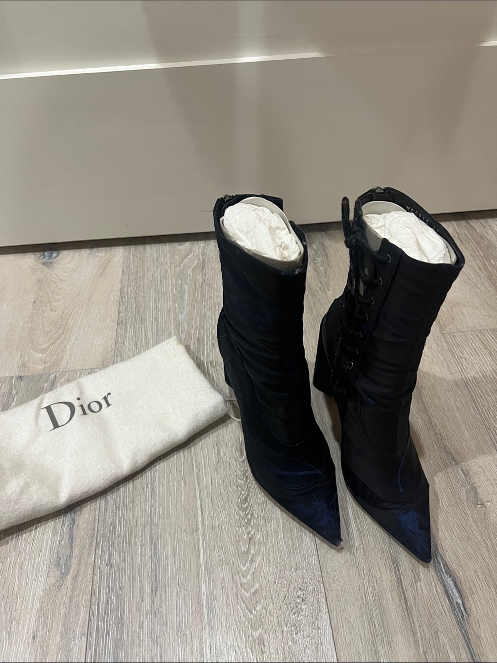 Dior Raf Simons Trianon Jacquard Boot - Picture 3 of 4